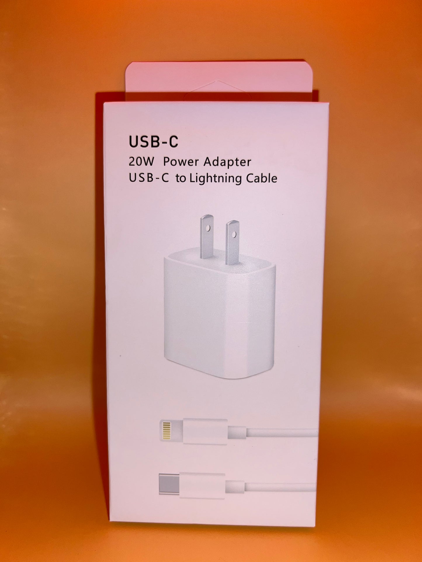 Fast 25 Watt Charger USB-C to lighting Cable